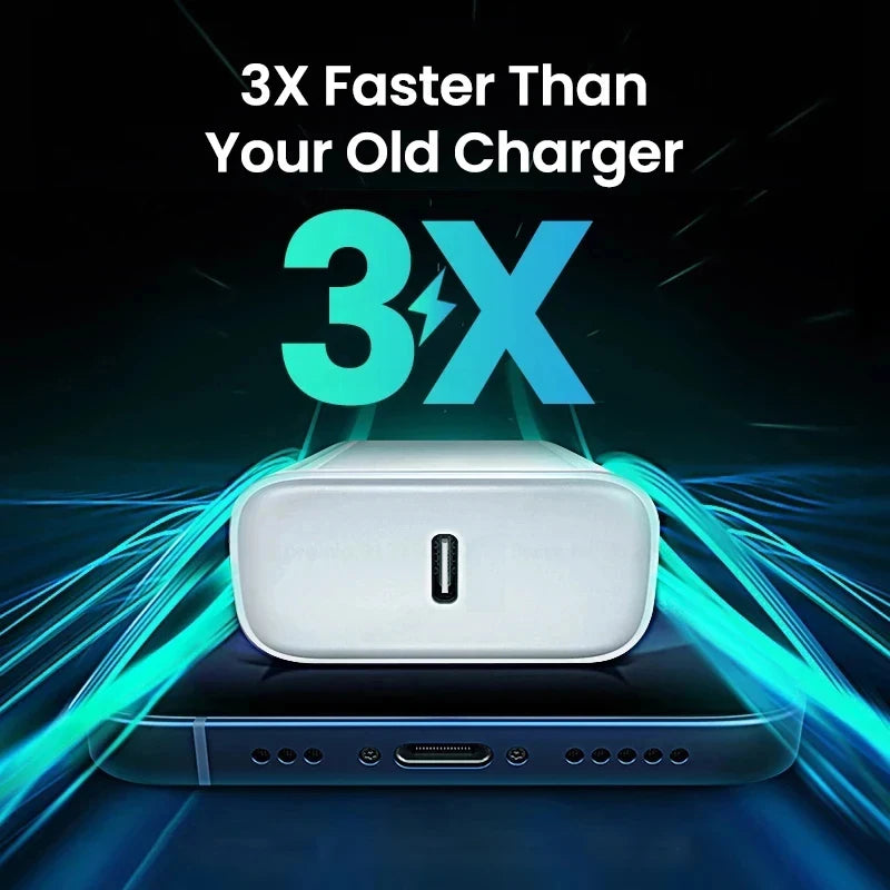 ⚡ Rechargez votre iPhone à la vitesse de l’original !