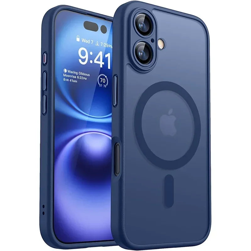 Coque iPhone Transparente Compatible MagSafe