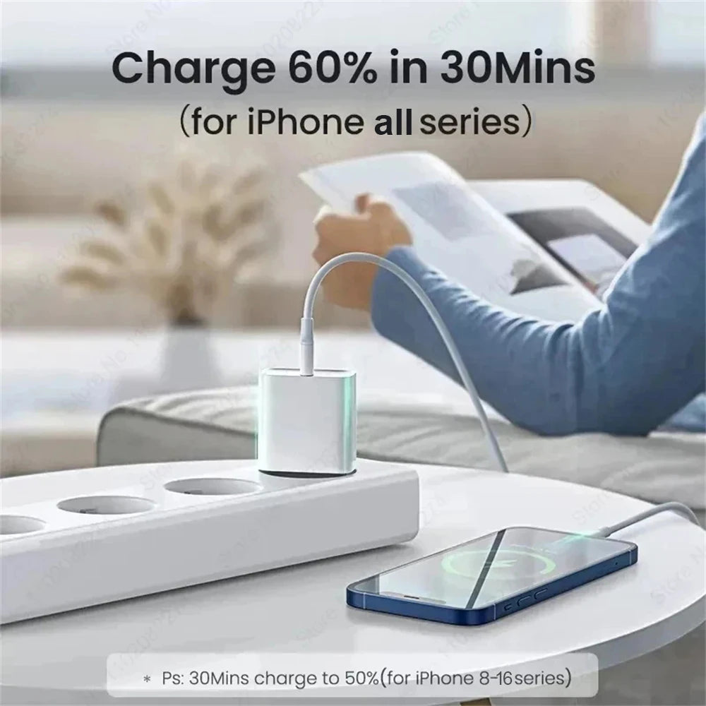 ⚡ Rechargez votre iPhone à la vitesse de l’original !