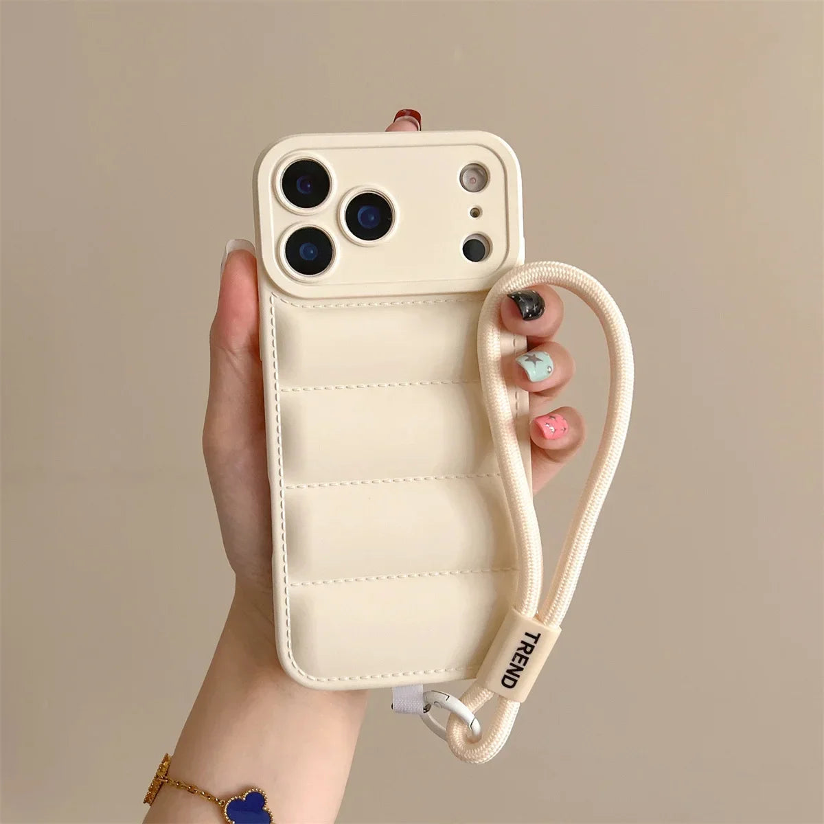 Coque de téléphone avec bandoulière de bras intégrée – pratique et sécurisée