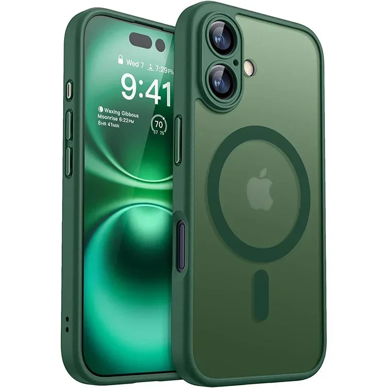 Coque iPhone Transparente Compatible MagSafe