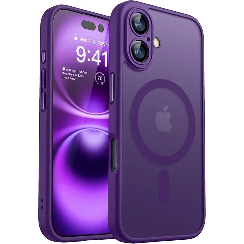 Coque iPhone Transparente Compatible MagSafe