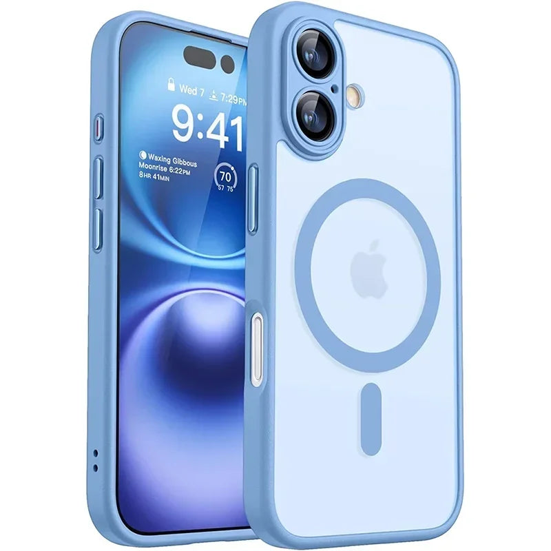 Coque iPhone Transparente Compatible MagSafe